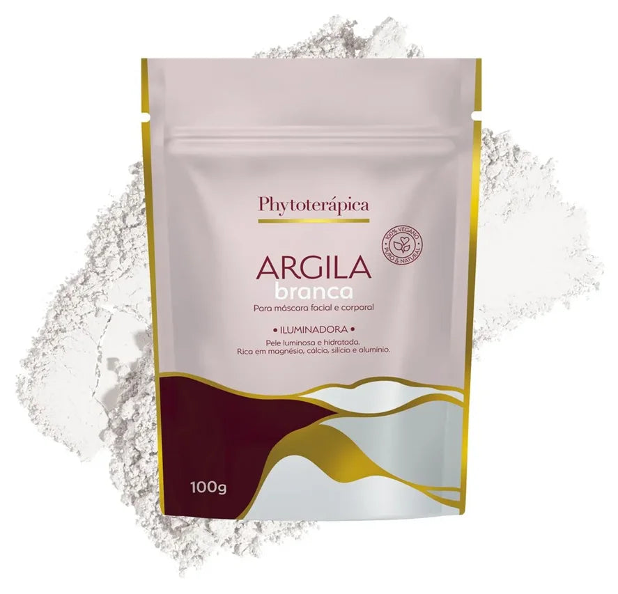 Argila Branca - 100g - Phytoterápica