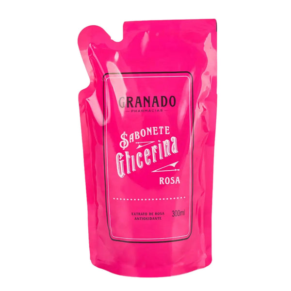 GRANADO REFIL SABONETE LIQUIDO ROSA 300ML
