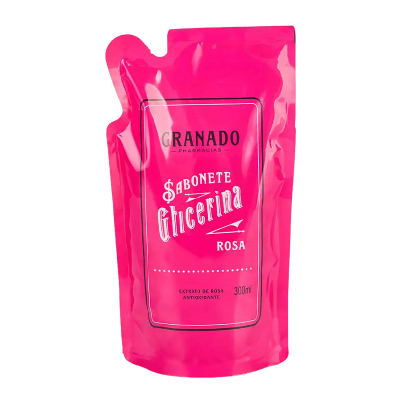 GRANADO REFIL SABONETE LIQUIDO ROSA 300ML