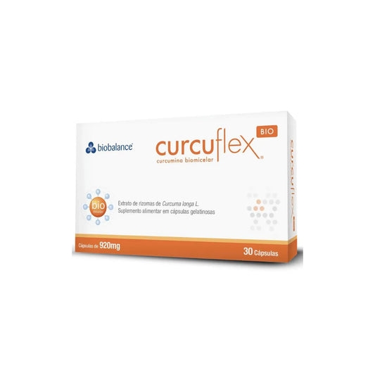 Curcuflex Curcumina Tecnologia Biomicelar 30 Cáps Biobalance