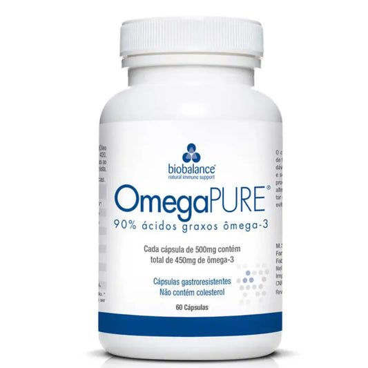 OMEGA PURE -  EPA + DHA 60 CAPSULAS GASTRORESSISTENTES