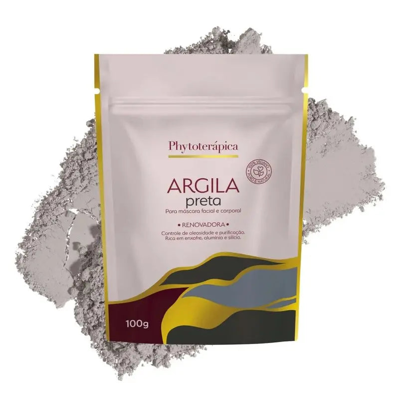 Argila Preta - 100g - Phytoterápica