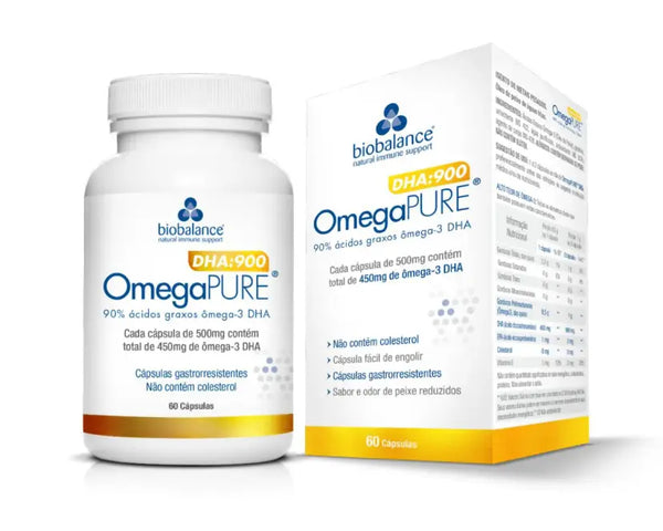 OMEGA PURE - DHA:900 60 CAPSULAS GASTRORESSISTENTES