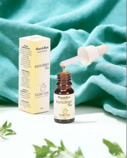 FLOR E CIA - FLORAL DE BACH CONCENTRADO EQUILIBRIO EMOCIONAL 10ML