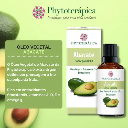 Óleo Vegetal de Abacate - 50ml - Phytoterápica
