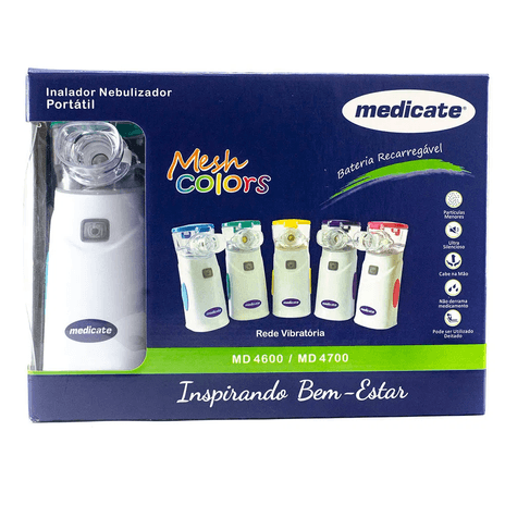 NEBULIZADOR MEDICATE MULTI COLORS