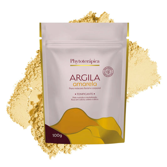 Argila Amarela - 100g - Phytoterápica