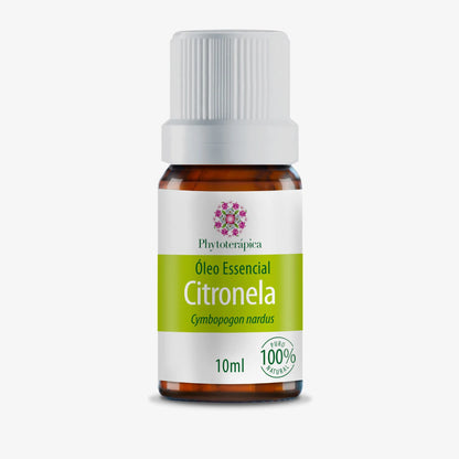 Óleo Essencial de Citronela - 10ml - Phytoterápica