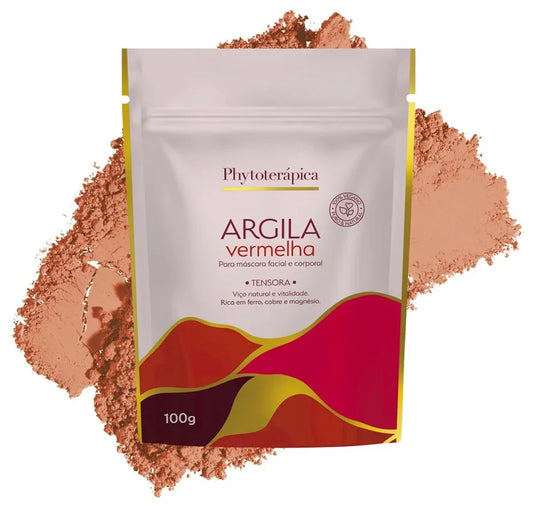 Argila Vermelha - 100g - Phytoterápica
