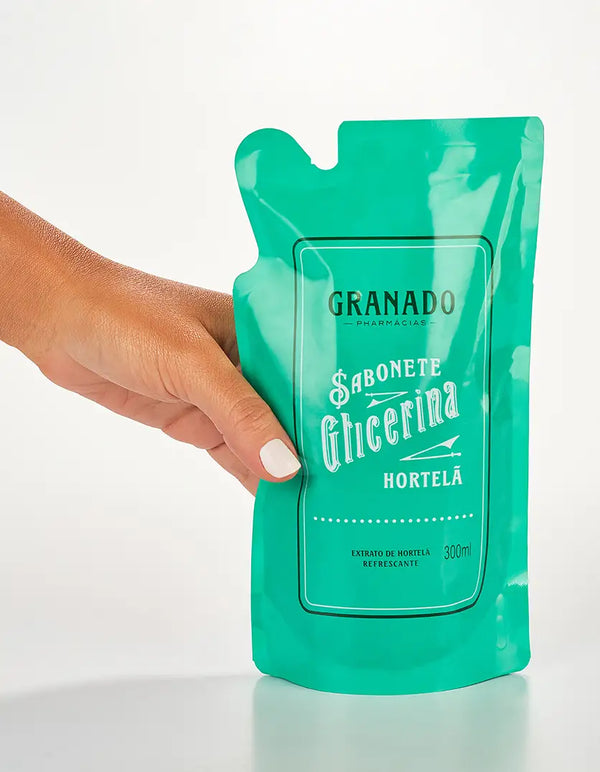 GRANADO REFIL SABONETE LIQUIDO HORTELÃ 300ML