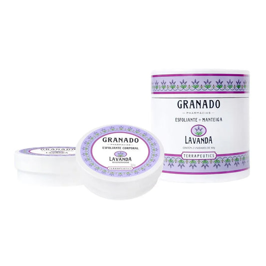 GRANADO - ESFOLIANTE LAVANDA 60G + MANTEIGA LAVANDA  60G