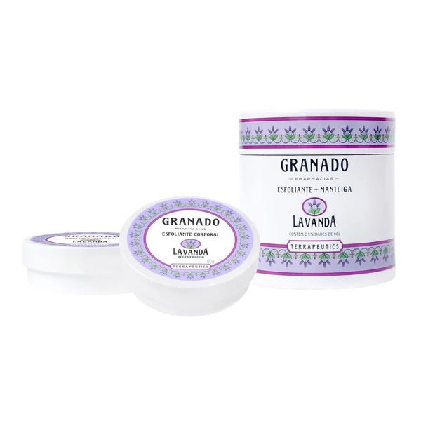 GRANADO - ESFOLIANTE LAVANDA 60G + MANTEIGA LAVANDA  60G