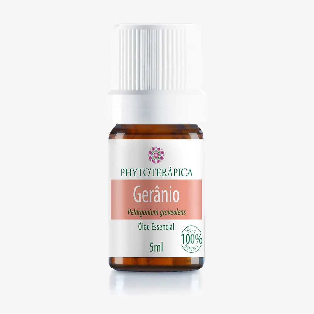 Óleo Essencial de Gerânio - 5ml - Phytoterápica