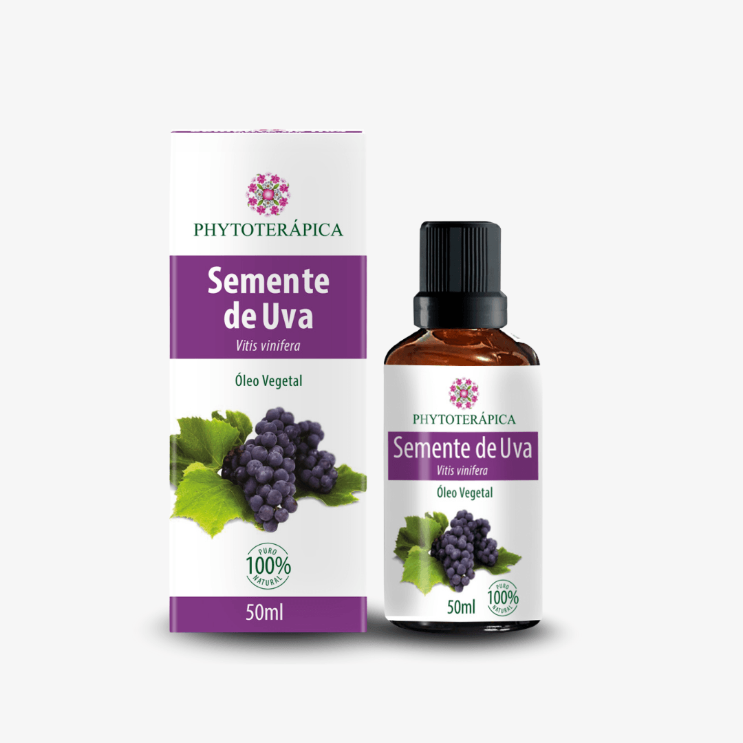 Óleo Vegetal de Semente de Uva - 50ml - Phytoterápica