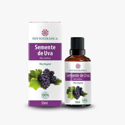 Óleo Vegetal de Semente de Uva - 50ml - Phytoterápica
