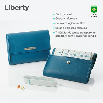 PILBOX PORTA CAPSULAS/COMPRIMIDOS LIBERTY